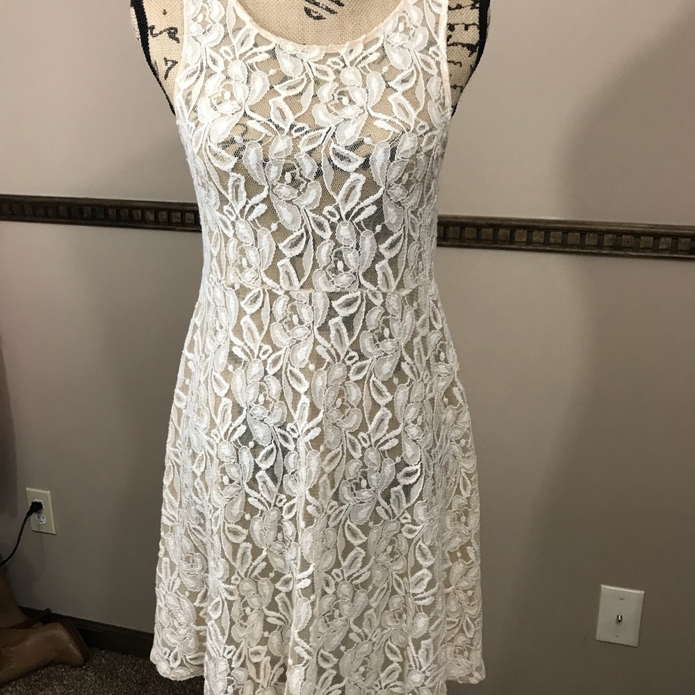 Free People Floral Lace Dress - Picture 5 of 5